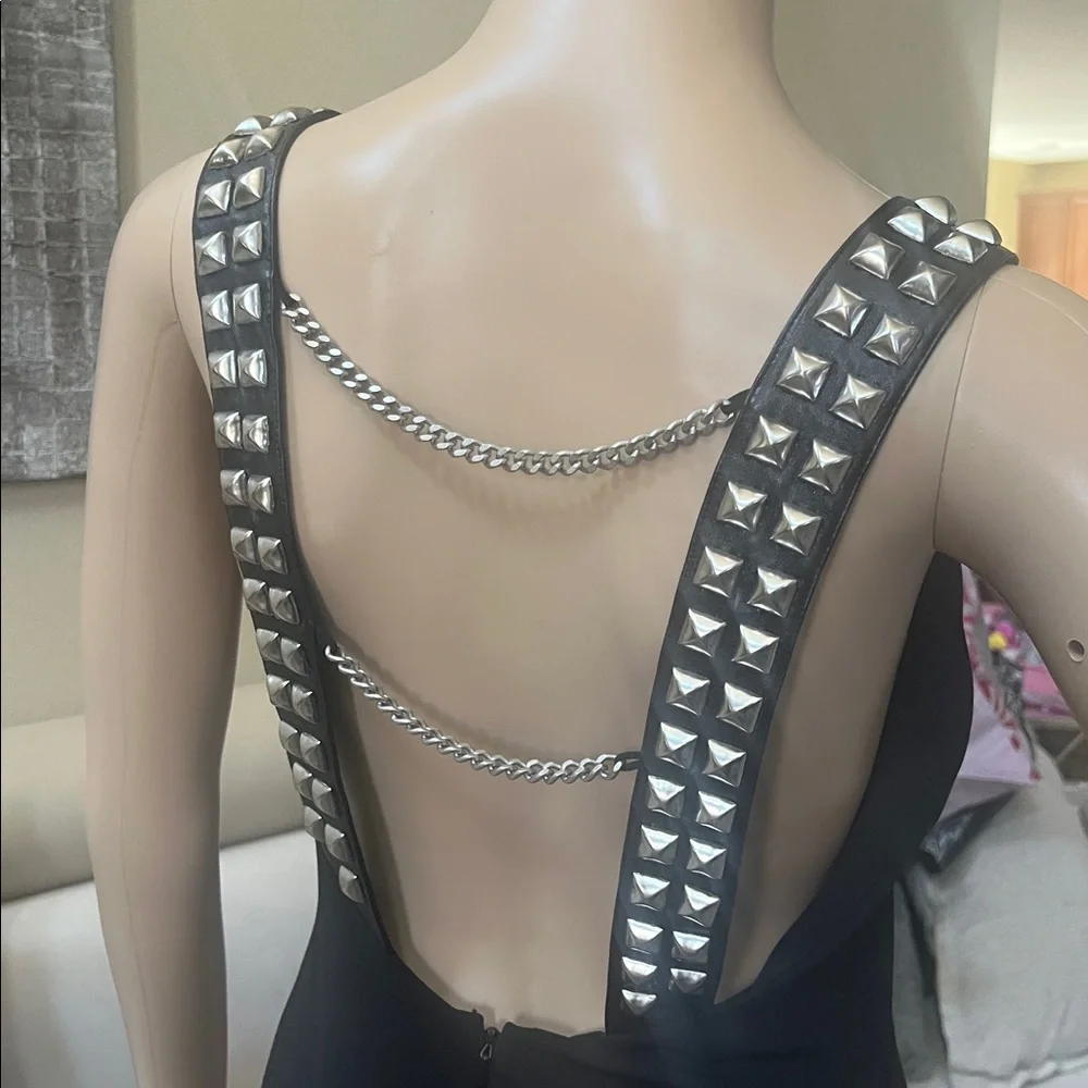 Black Studded Dress